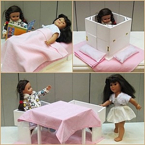 Doll's Bedroom Box
